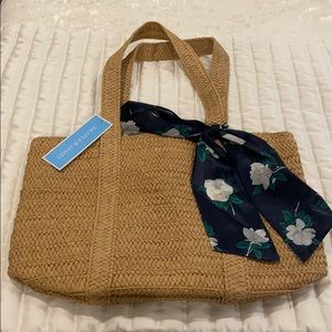 Draper James straw tote